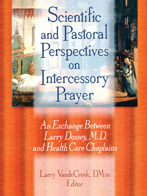 cover image of Scientific and Pastoral Perspectives on Intercessory Prayer